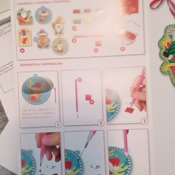 Diamond Dots Ornaments/ Gift Tags - Picture 13 of 15